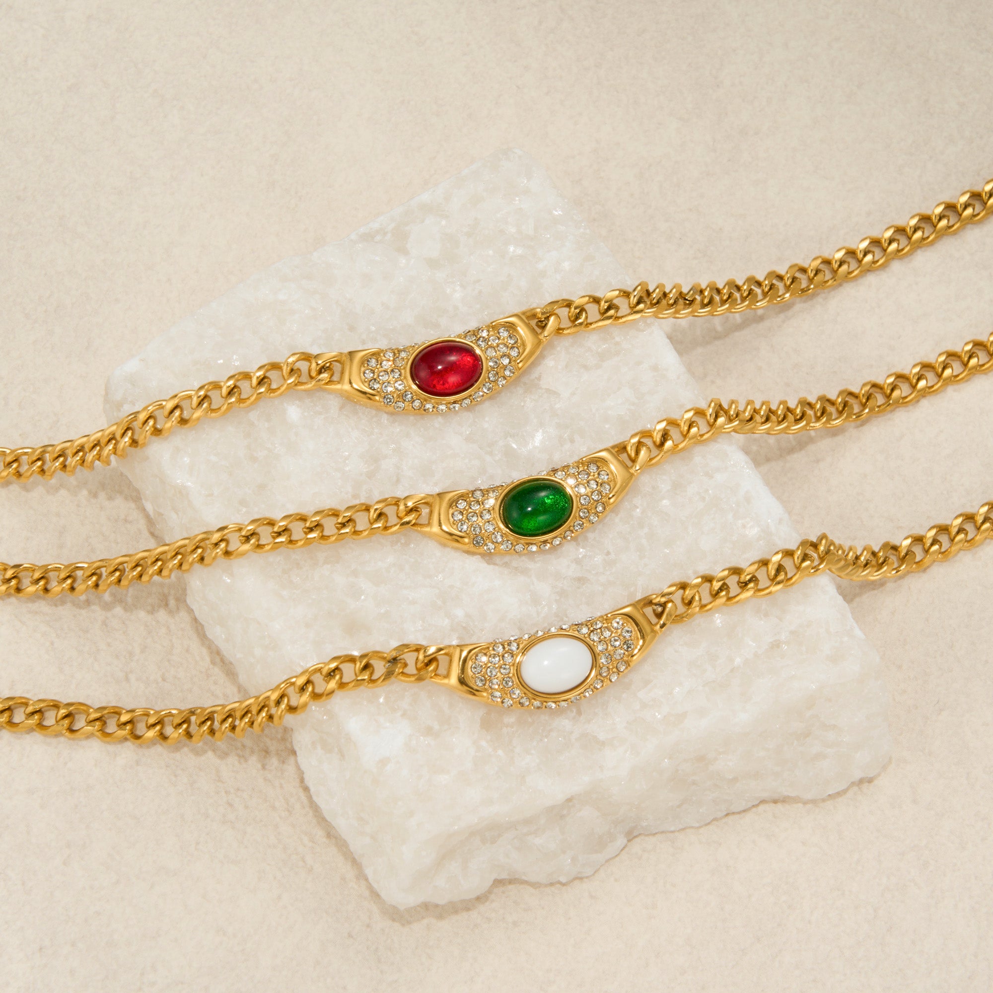 Vintage Gemstone Necklace