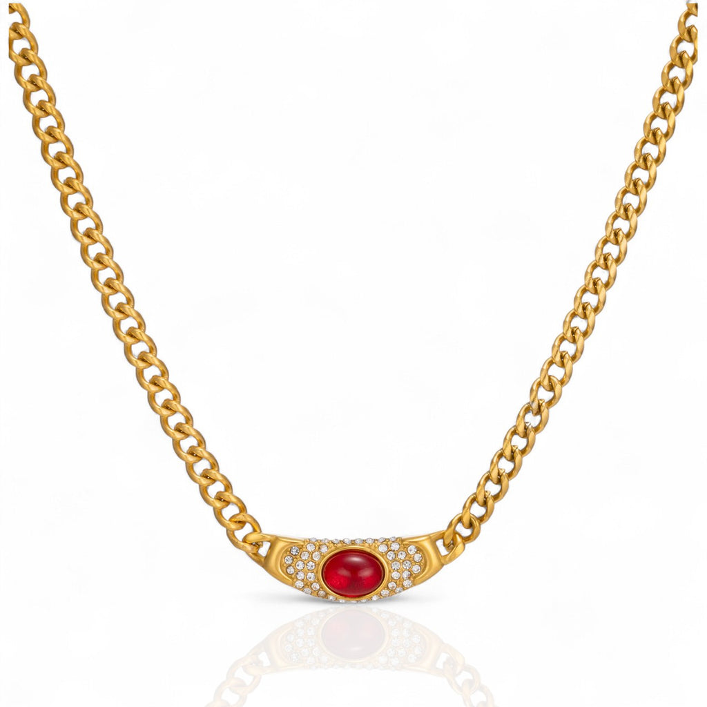 Vintage Gemstone Necklace